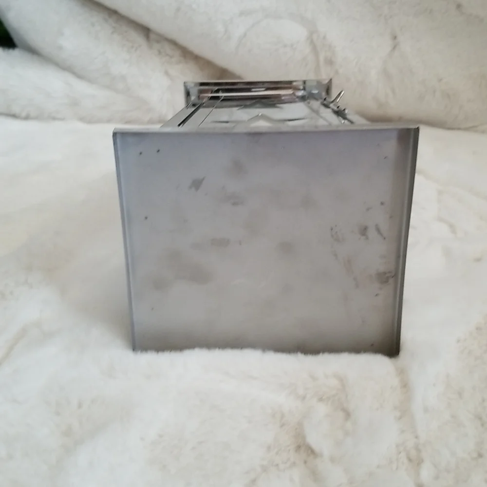 Metal Lantern 13.5 Inches Tall